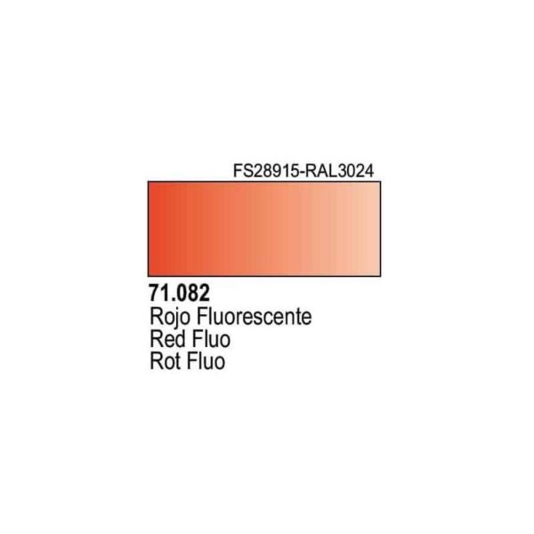 71.082 Rojo Fluorescente - Model Air - Imagen 2