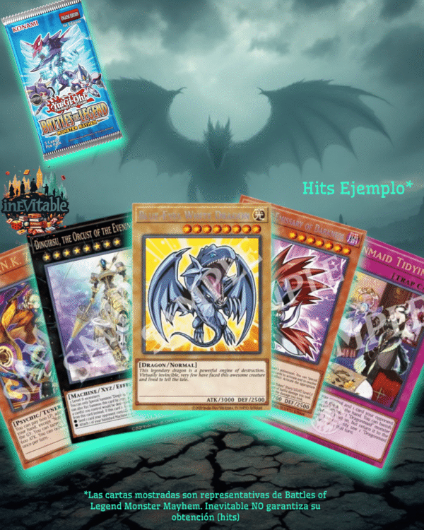 1 x Booster Pack Battles of Legend Monster Mayhem Yu-Gi-Oh! - Imagen 2