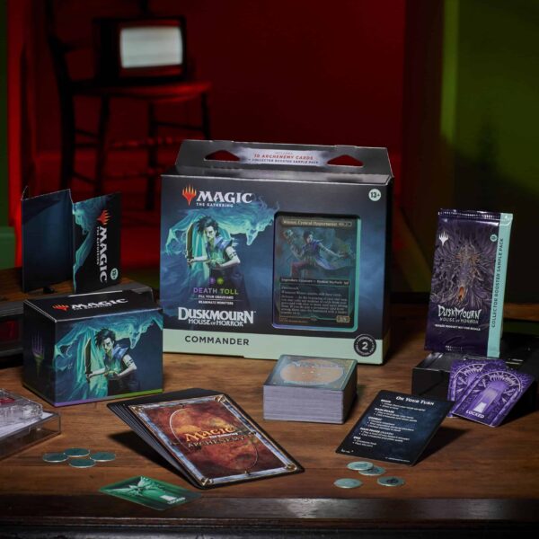 Death Toll Commander Deck: Duskmourn House of Horror - Imagen 2
