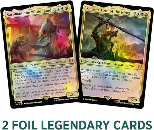 The Hosts of Mordor Commander Deck: Lord of the Rings - Imagen 5