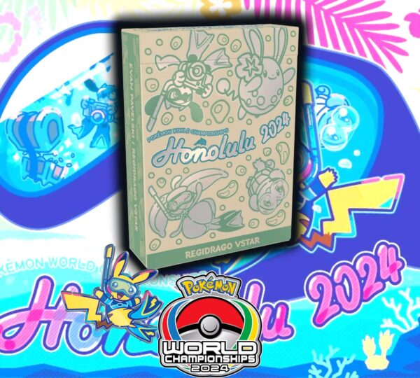 2024 World Championship Deck - Regidrago VStar - Imagen 2
