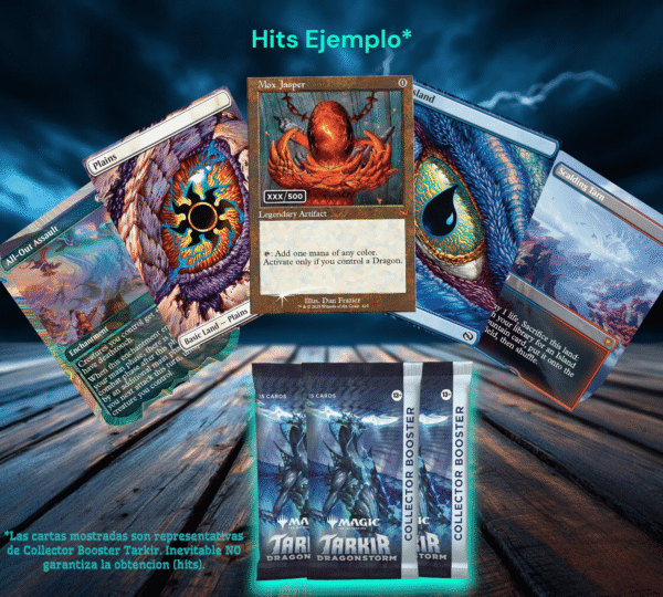 3 x Collector Booster Pack Tarkir: Dragonstorm - Imagen 2