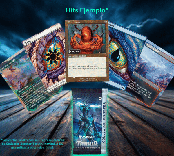 1 x Collector Booster Pack Tarkir: Dragonstorm - Imagen 2