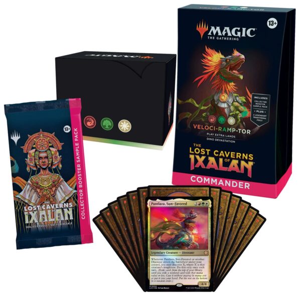 Veloci-Ramp-Tor Commander Deck: Lost Caverns of Ixalan - Imagen 2