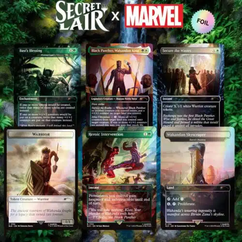 Secret Lair x Black Panther Foil