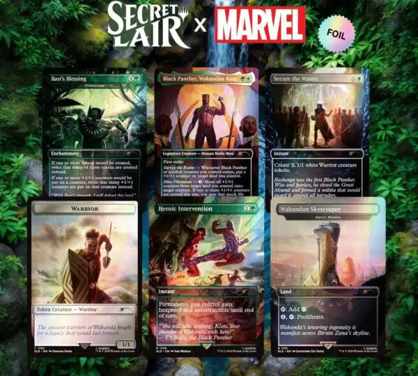 Secret Lair x Black Panther Foil