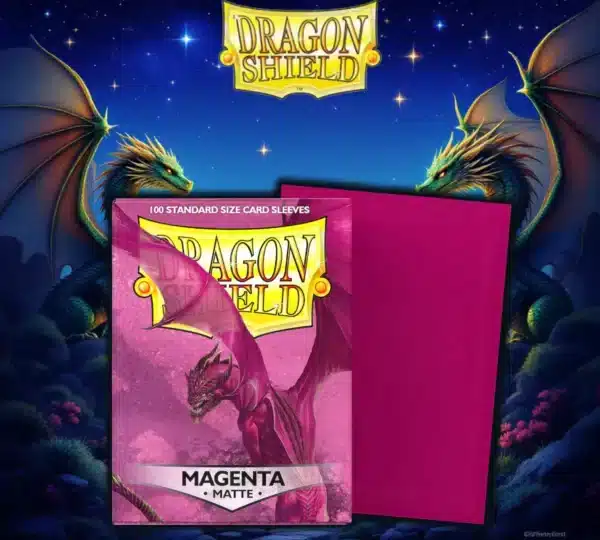 Mica Standard Dragon Shield Magenta Matte c/100