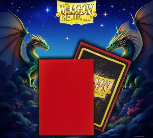 Mica Standard Dragon Shield Crimson Matte c/100 - Imagen 2