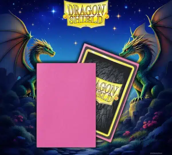 Mica Standard Dragon Shield Pink Diamond Matte c/100 - Imagen 2