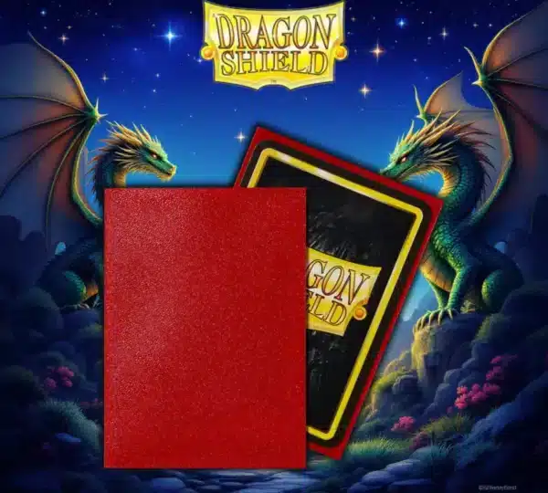 Mica Standard Dragon Shield Ruby Matte c/100 - Imagen 2