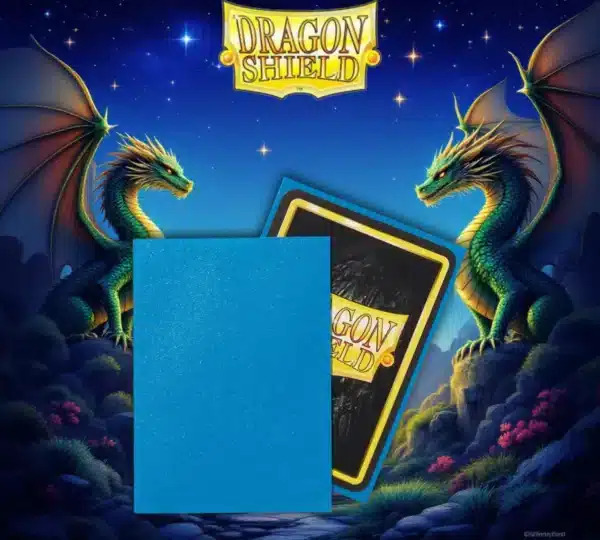 Mica Standard Dragon Shield Sapphire Matte c/100 - Imagen 2