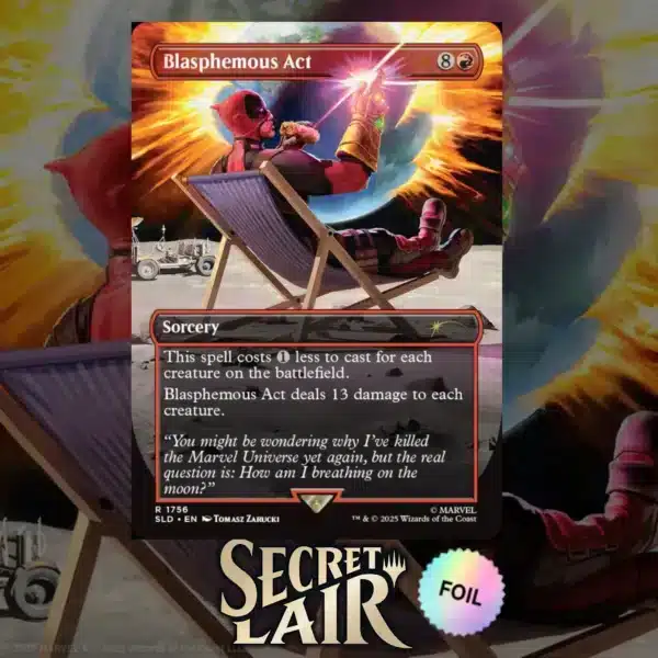Secret Lair x Deadpool Foil - Imagen 5