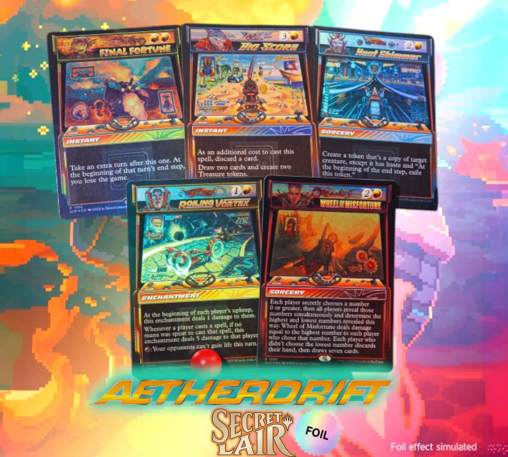 Secret Lair x Arcade Racers Foil