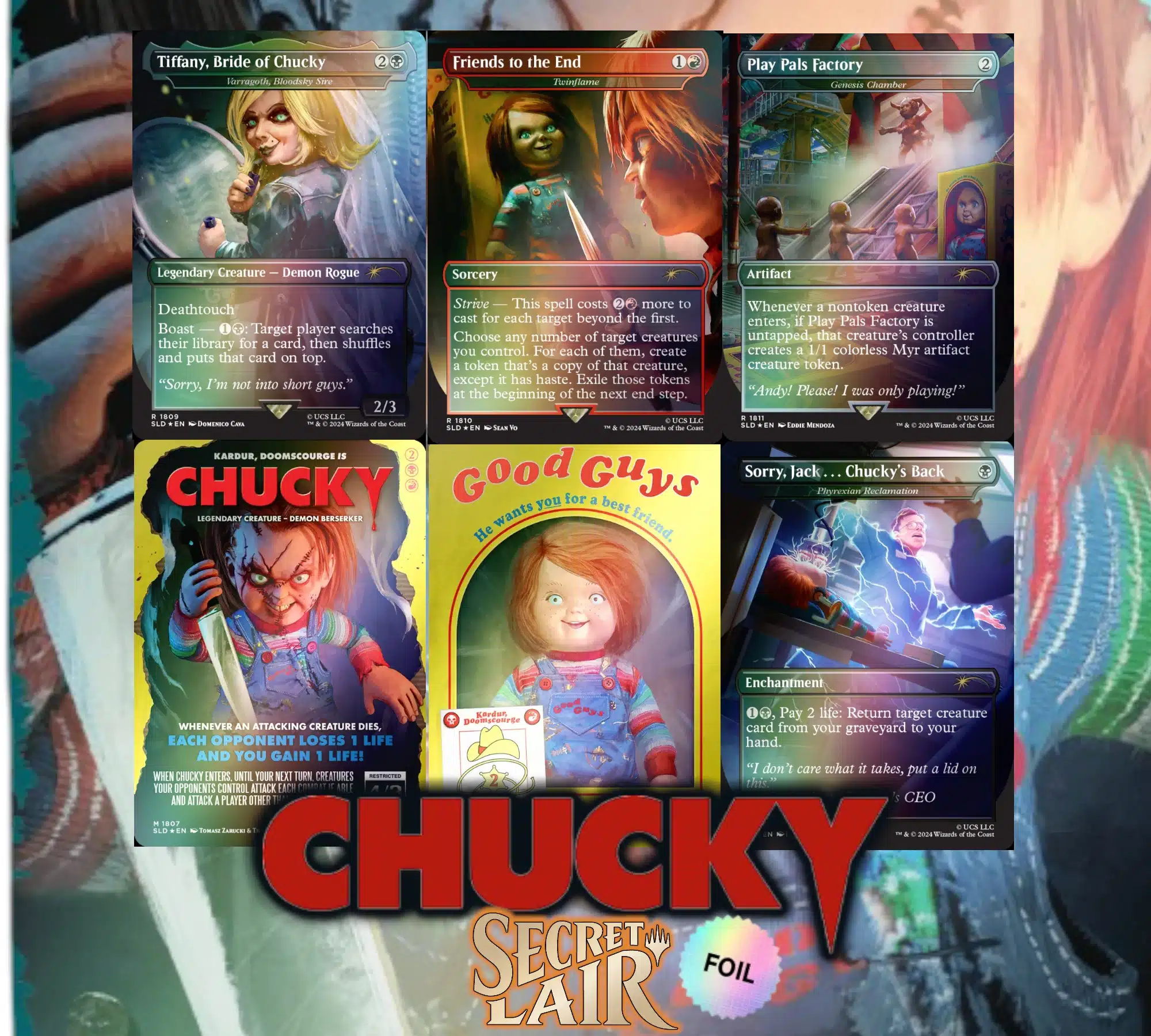 Secret Lair x Chucky Foil