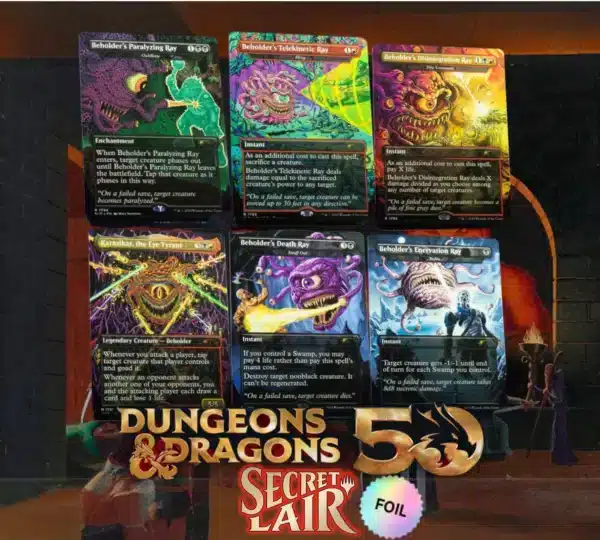 Secret Lair x D&D Death is in the Eyes of the Beholder II Foil