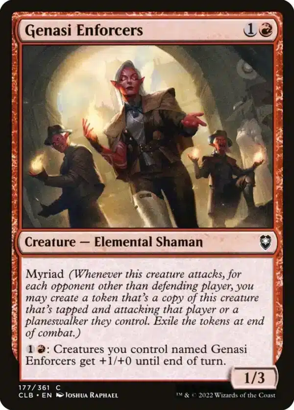Genasi Enforcers 177/361 C