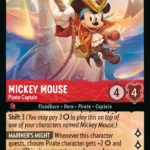Mickey Mouse - Pirate Captain 103/204