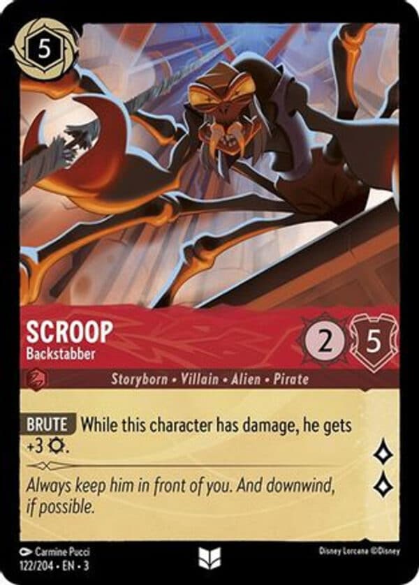 Scroop - Backstabber 122/204
