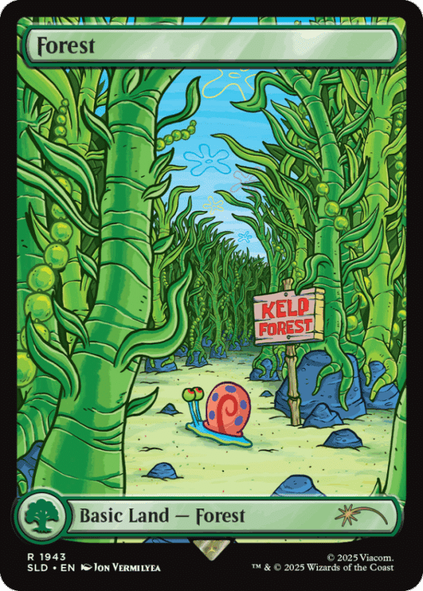 SpongeBob SquarePants: Lands Under the Sea Non Foil Edition - Secret Lair - Imagen 2
