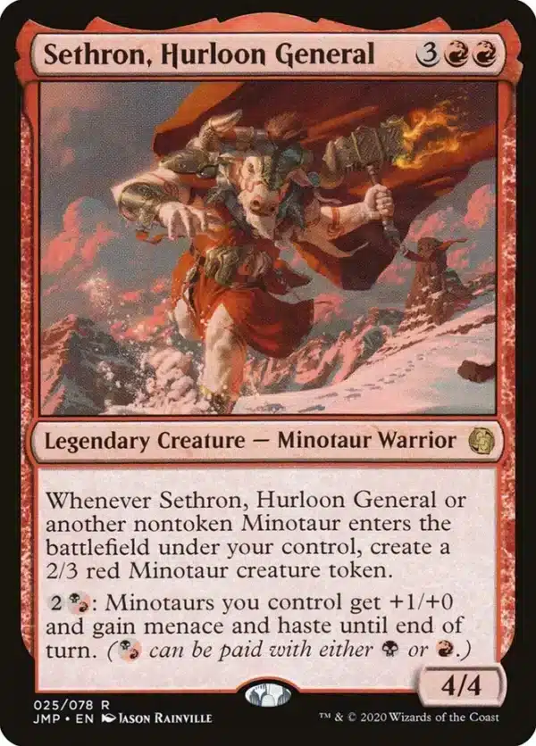 Sethron, Hurloon General 025/078 R