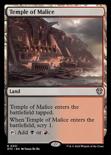 Temple of Malice R 0331