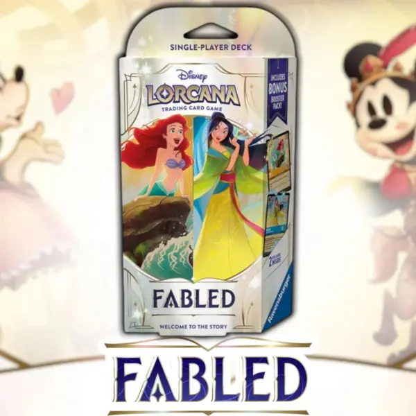 Fabled - Starter Deck Ariel y Mulan/Amber&Sapphire