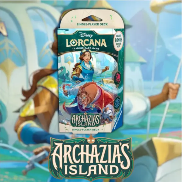 Lorcana: Archazia's Island; Beauty&Beast Ruby & Sapphire Starter Deck